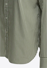 Logo-Embroidered Buttoned Shirt