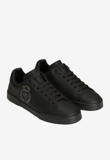 Portofino Leather Low-Top Sneakers