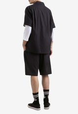 Hawaii Shirt with Embroidered-Logo