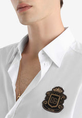 Martini Shirt with Logo-Patch