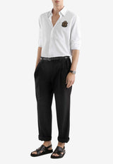 Martini Shirt with Logo-Patch