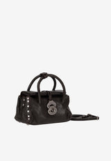 Zanellato Baby Dotta Top Handle Bag Dark Brown 0687502100000BABY_Z1153