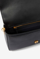 PINKO Medium Love One Slouchy Shoulder Bag Black 105823A0QO_Z99Q