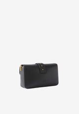 PINKO Medium Love One Slouchy Shoulder Bag Black 105823A0QO_Z99Q
