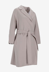 S Max Mara Arona Belted Wool Coat Ivory 2529016071600ARONA_016