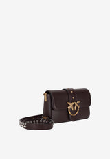 PINKO Love One Slouchy Shoulder Bag Brown 105824A0QO_LA7Q
