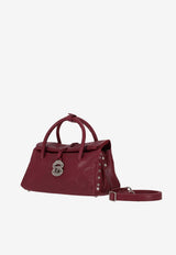 Zanellato Small Dotta Top Handle Bag Red 0687502100000S_Z0992