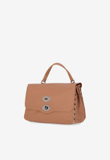 Zanellato Small Postina Leather Shoulder Bag Brown 0680901120000S_Z0231