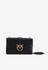 PINKO Medium Love Crossbody Bag Black 105857A0F1_Z99Q