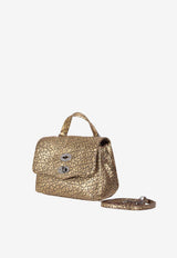 Zanellato Baby Postina Leather Top Handle Bag Gold 0692502130000BABY_Z1018