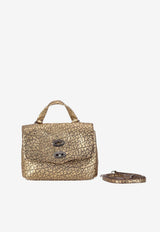 Zanellato Baby Postina Leather Top Handle Bag Gold 0692502130000BABY_Z1018