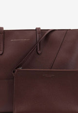 Brunello Cucinelli Bc Duo Hammered Leather Tote Bag  Purple MBDKD2571C4181_Purple_40000182