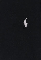 Polo Ralph Lauren Embroidered Pony Long-Sleeved T-shirt Black 710888284003_POLO BLACK CREAM PP_48136847