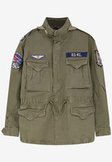Polo Ralph Lauren Patch Field Jacket Green 710961616001_OLIVE MOUNTAIN W  PATCHES_48136865