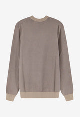 Hugo Boss Silk-Blend Knitted Sweater Beige 50555212255_OPEN WHITE_44129960
