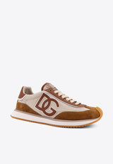 Dolce & Gabbana DG Cushion Low-Top Sneakers Brown CS2288A01278W125_AVORIO CARAMELLO_40019945