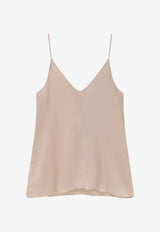 Brunello Cucinelli Silk Cami Top  Beige M0C59BD802C9643_SAND_40000225