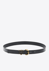 Monogram Leather Belt