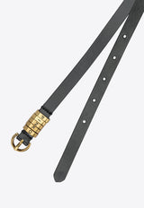 Monogram Leather Belt