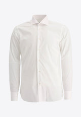 Logo-Embroidered Buttoned Shirt