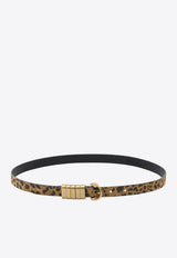 Monogram Leather Belt