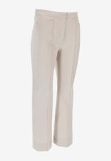 S Max Mara Zaffiro Tailored Pants Ivory 2529136071600ZAFFIRO_052