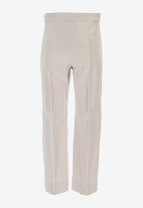 S Max Mara Zaffiro Tailored Pants Ivory 2529136071600ZAFFIRO_052