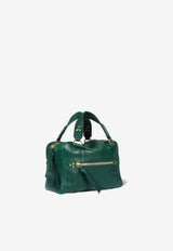 Jérôme Dreyfuss Mini Lucky Bowling Shoulder Bag Green 46LUCKYBOMICH_Sapin