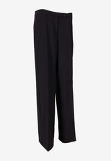 PINKO Tailored Pants with Pin-Tucks Black 106140A30C_Z99