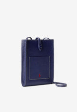 Ralph Lauren Play Grained Leather Crossbody Bag Navy 427960562009_410