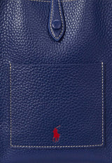 Ralph Lauren Play Grained Leather Crossbody Bag Navy 427960562009_410