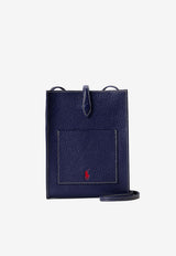 Ralph Lauren Play Grained Leather Crossbody Bag Navy 427960562009_410