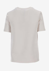 S Max Mara Tubo Crewneck T-shirt White 2529976021600TUBO_001