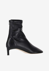 Dear Frances Fio 50 Leather Ankle Boots Black BKITB_01