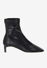 Dear Frances Fio 50 Leather Ankle Boots Black BKITB_01