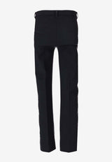 S Max Mara Umanita Tailored Pants Navy 2529136031600UMANITA_030