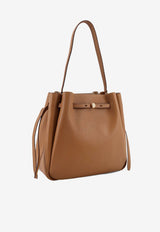 Tory Burch Romy Leather Shoulder Bag Brown 179986227_TIRAMISU_40005214
