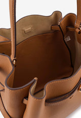 Tory Burch Romy Leather Shoulder Bag Brown 179986227_TIRAMISU_40005214