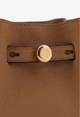 Tory Burch Mini Romy Leather Bucket Bag Brown 179988227_TIRAMISU_40005307