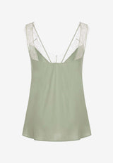 PINKO Lace Lingerie Top Green 106623A385S86_Green_44130495