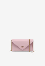 PINKO Small Love Birds Envelope Clutch Bag Pink 105347A0F1P26Q_Pink_44130313
