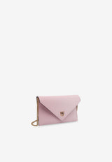 PINKO Small Love Birds Envelope Clutch Bag Pink 105347A0F1P26Q_Pink_44130313