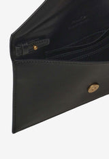 PINKO Small Love Birds Envelope Clutch Bag Black 105347A0F1Z99Q_Black_44130177
