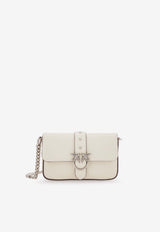 PINKO Baby Love One Slouchy Shoulder Bag White 105353A0QOZ14O_White_44130390