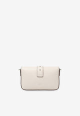 PINKO Baby Love One Slouchy Shoulder Bag White 105353A0QOZ14O_White_44130390