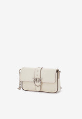 PINKO Baby Love One Slouchy Shoulder Bag White 105353A0QOZ14O_White_44130390