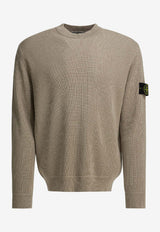 Stone Island Compass Patch Crewneck Sweater Beige 5100154S00D8V0M9A_8c7fce0b-a053-4a9f-a4dc-aaa61b57cc42