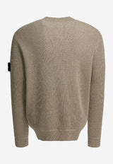 Stone Island Compass Patch Crewneck Sweater Beige 5100154S00D8V0M9A_8c7fce0b-a053-4a9f-a4dc-aaa61b57cc42