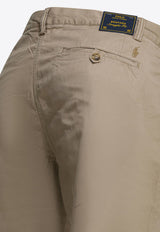 Stitched Straight-Leg Pants
