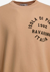 Stone Island Printed Crewneck Sweatshirt Pink 6100003S0291V008E_ad03b38a-9d42-4174-bac6-efc6a0252e58